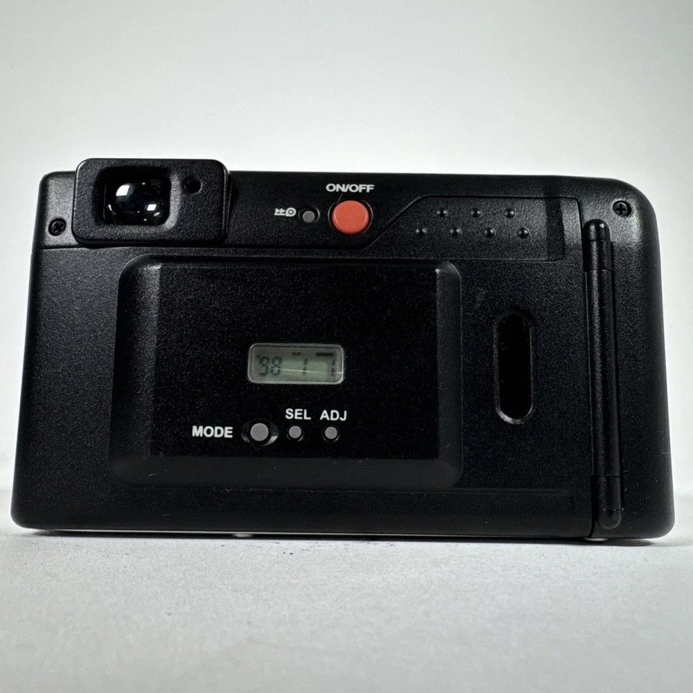 Konica Minolta Zoom 80C AF Silver Camera Point & Shoot 35mm Lens & Cover Vintage